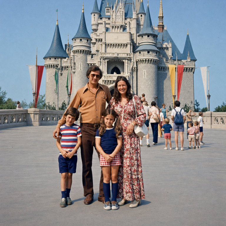 Faded 1970s Color Slide AFTER