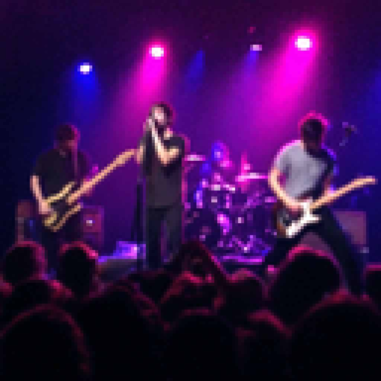 Concert Phone Photo — band on stage BEFORE