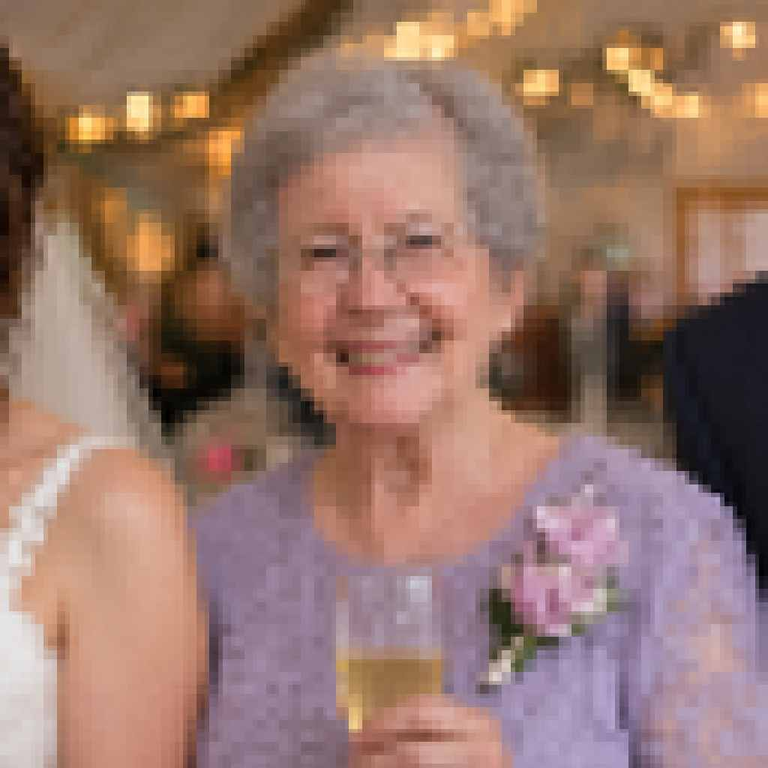 Wedding Group Crop — single guest for memorial BEFORE