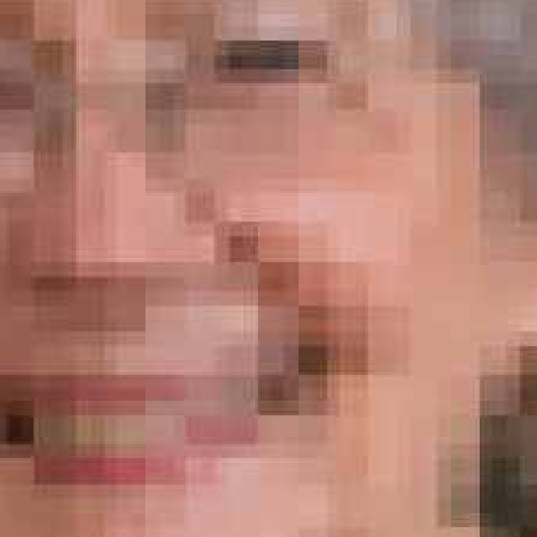 Detail BEFORE — pixelated