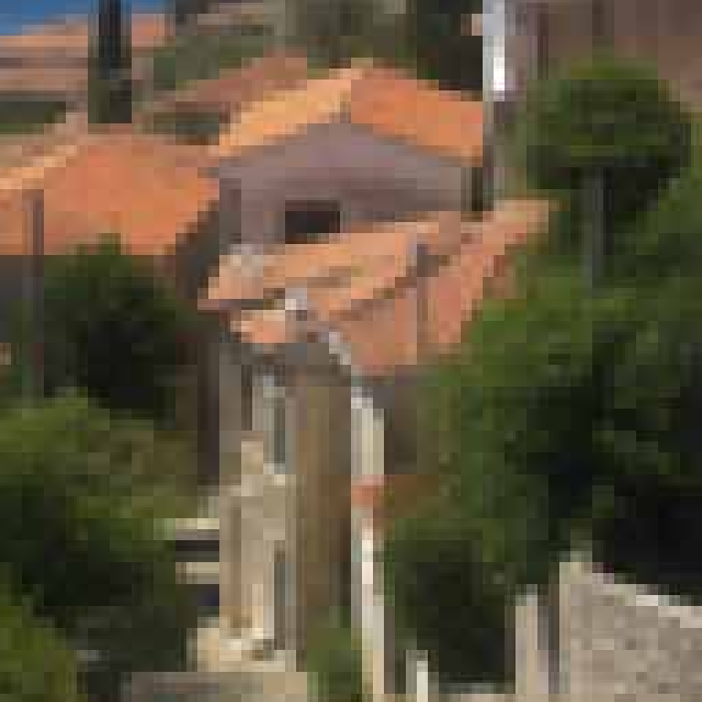 Detail BEFORE — pixelated